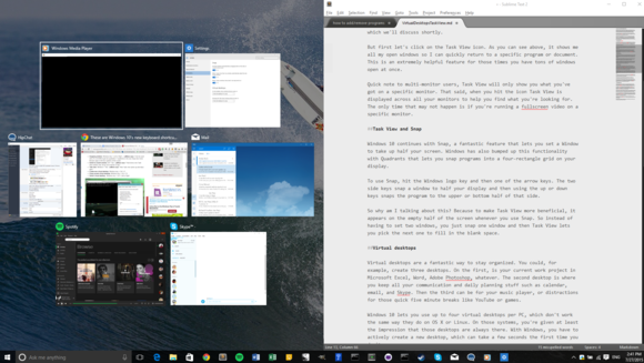 task view zaslon Windows 10