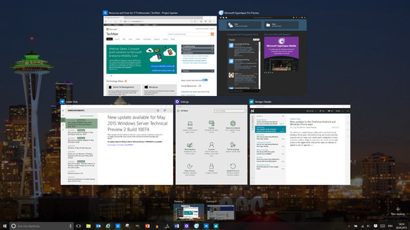 task view virtualna namizja Windows 10